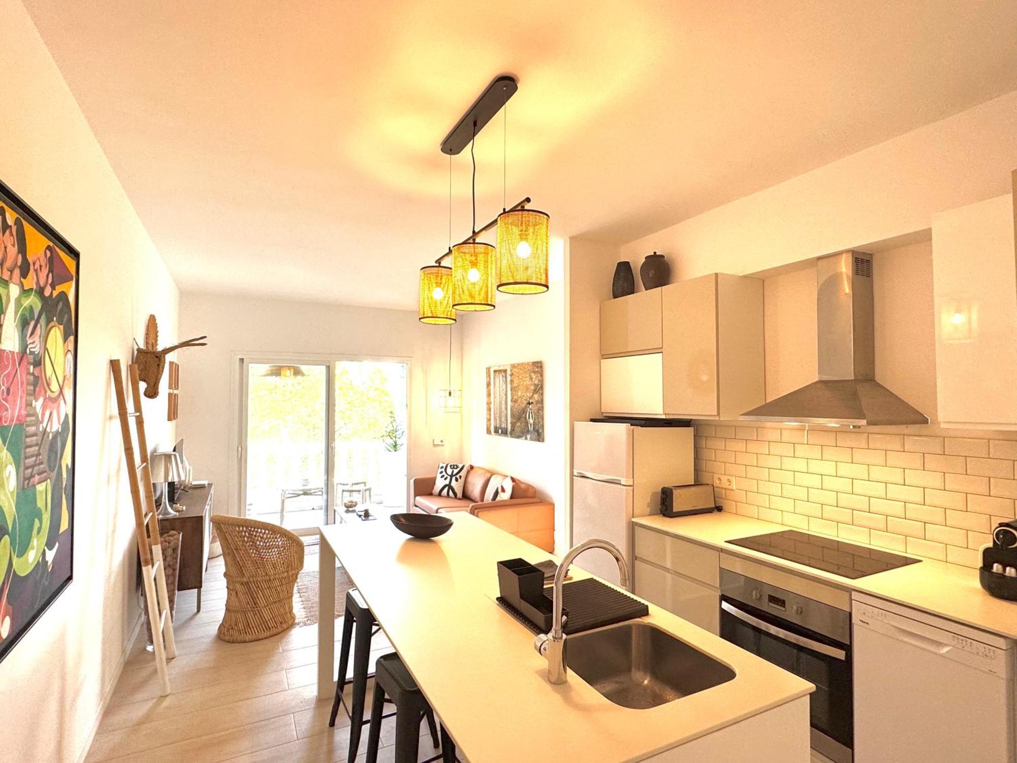 Appartement Nobe Es Pujols Proche Plage, Vue Mer Ngoại thất bức ảnh